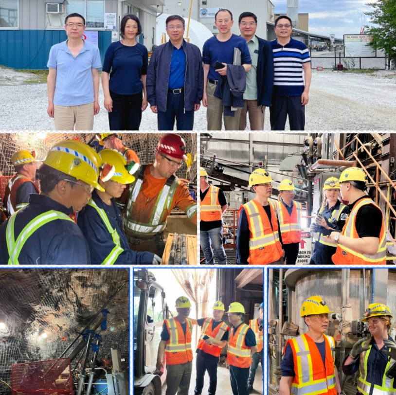 九洲酷游资源集团王平卫董事长赴加拿大Tanco检查指导工作